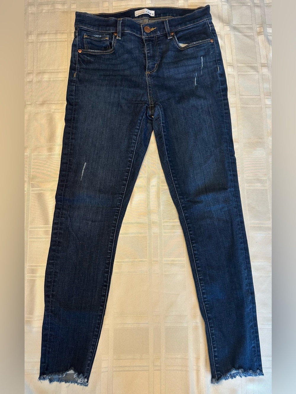 Loft by Ann Taylor Women's Modern Skinny Jeans Size 27 / 4 Blue Pre-owned